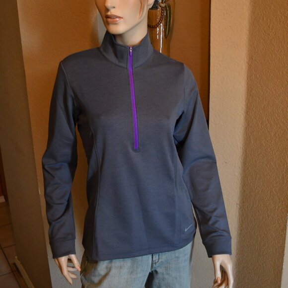 Nike Golf Dallas Cowboys Women's S 1/3 Zip Pullover Light Weight Jacket Size Med - Picture 2 of 11